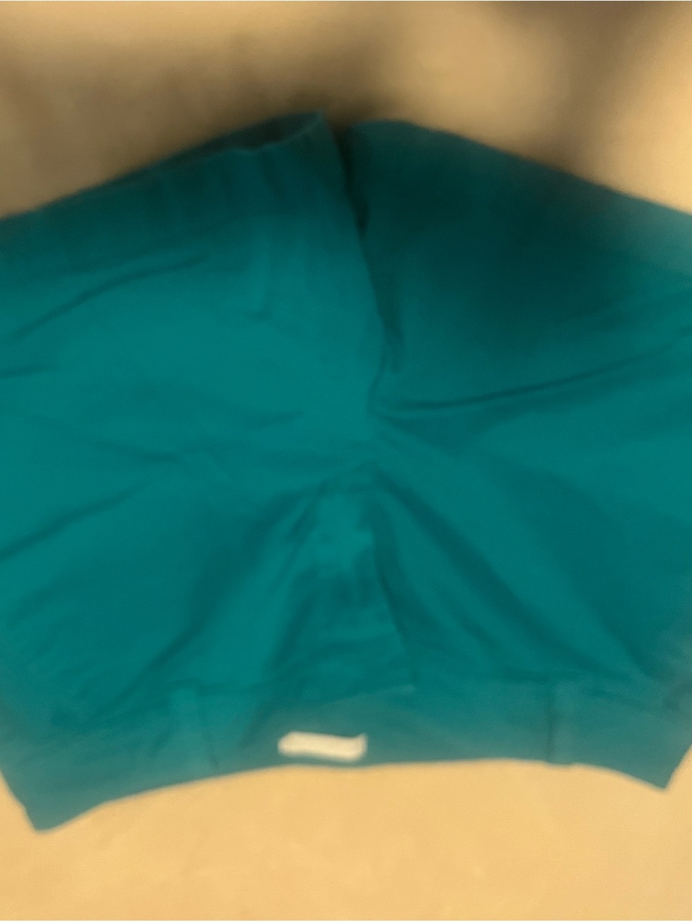 New York & Company Teal Bike Shorts